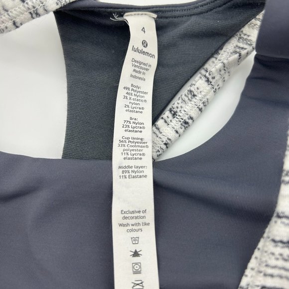 Lululemon Tank Top Twist and Toil Size 4 - Picture 3 of 5